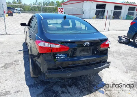 2014 Kia Forte Lx z USA, uszkodzony, nr VIN KNAFX4A62E5066301